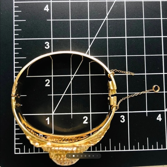 Whiting & Davis Cameo Vintage Bracelet ❤️ - Picture 6 of 8